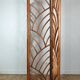 Bamboo and rattan screen