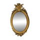 Louis xvi style mirror gilt wood with beveled glass leaf 19th c. period