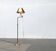 Lesan floor lamp in vintage German brass, Hollywood Regency style by Florian Schulz, 1970s.