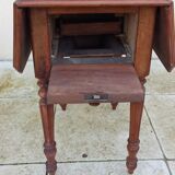 Old small table with shutters from the 19th century