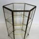 Small glass shelf on feet