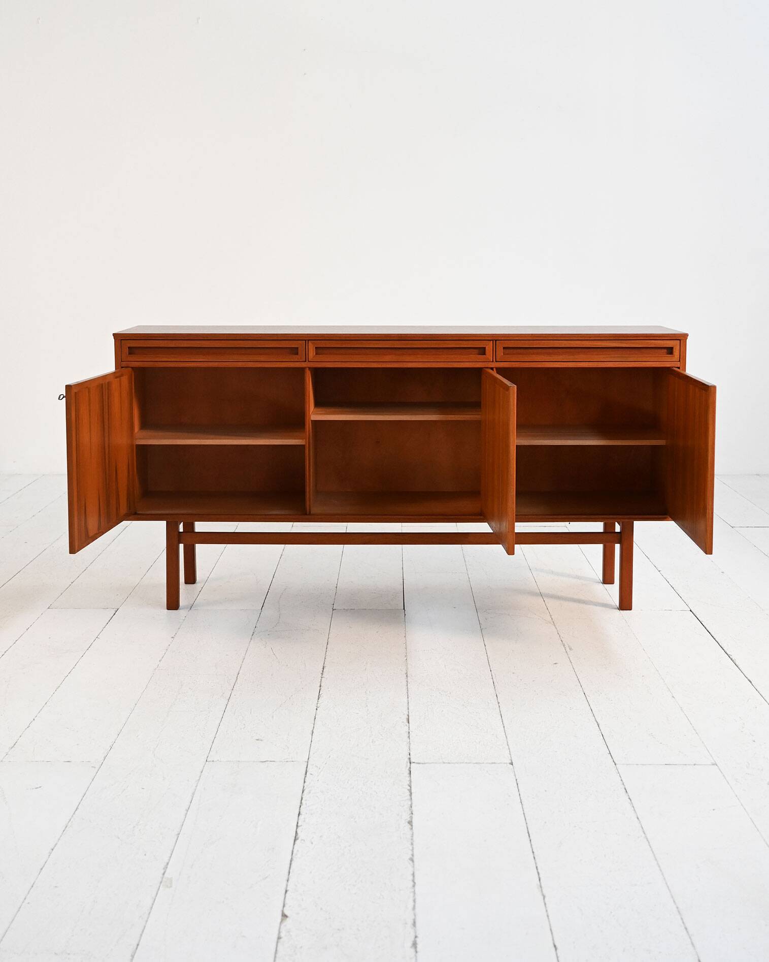 Vintage Scandinavian teak sideboard