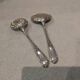 Strawberry set, 2 pieces, 950 silver, Minerva style, Rococo silversmith SAM