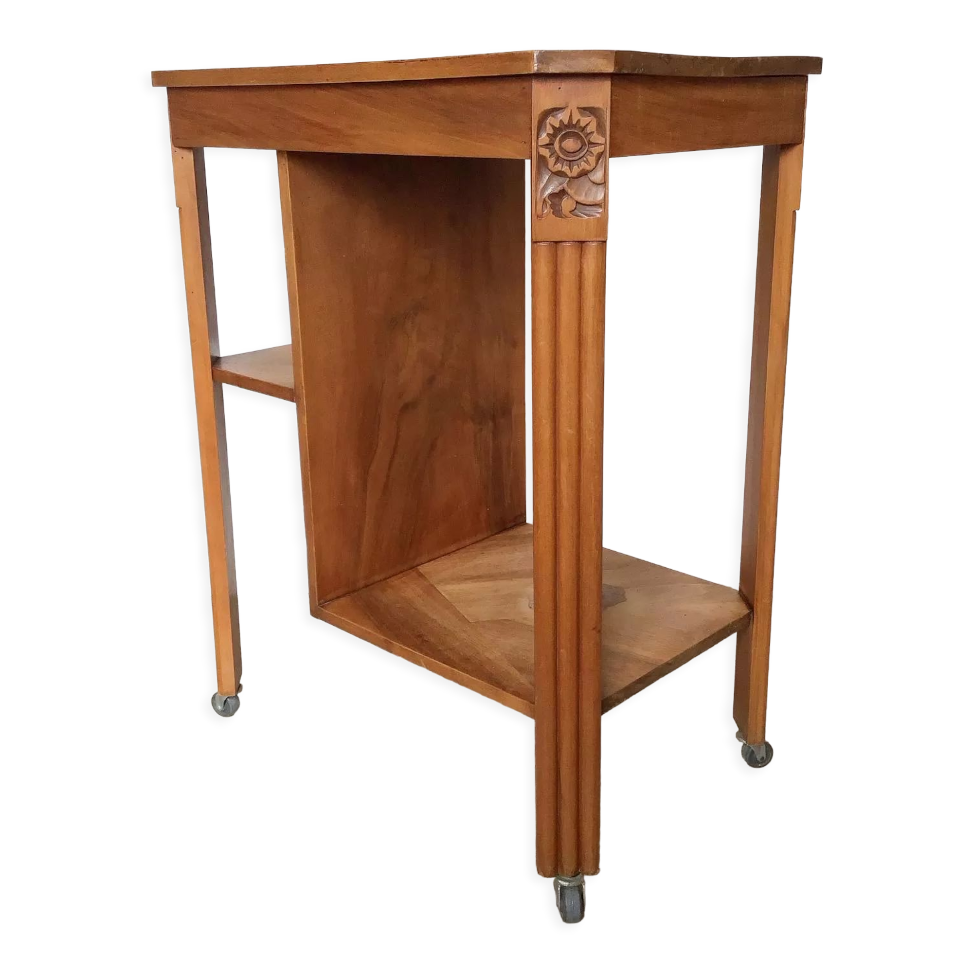 40s furniture on vintage wheels