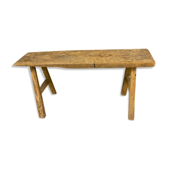 Old wooden farmer's bench