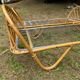 Pair of single rattan beds, 1960s