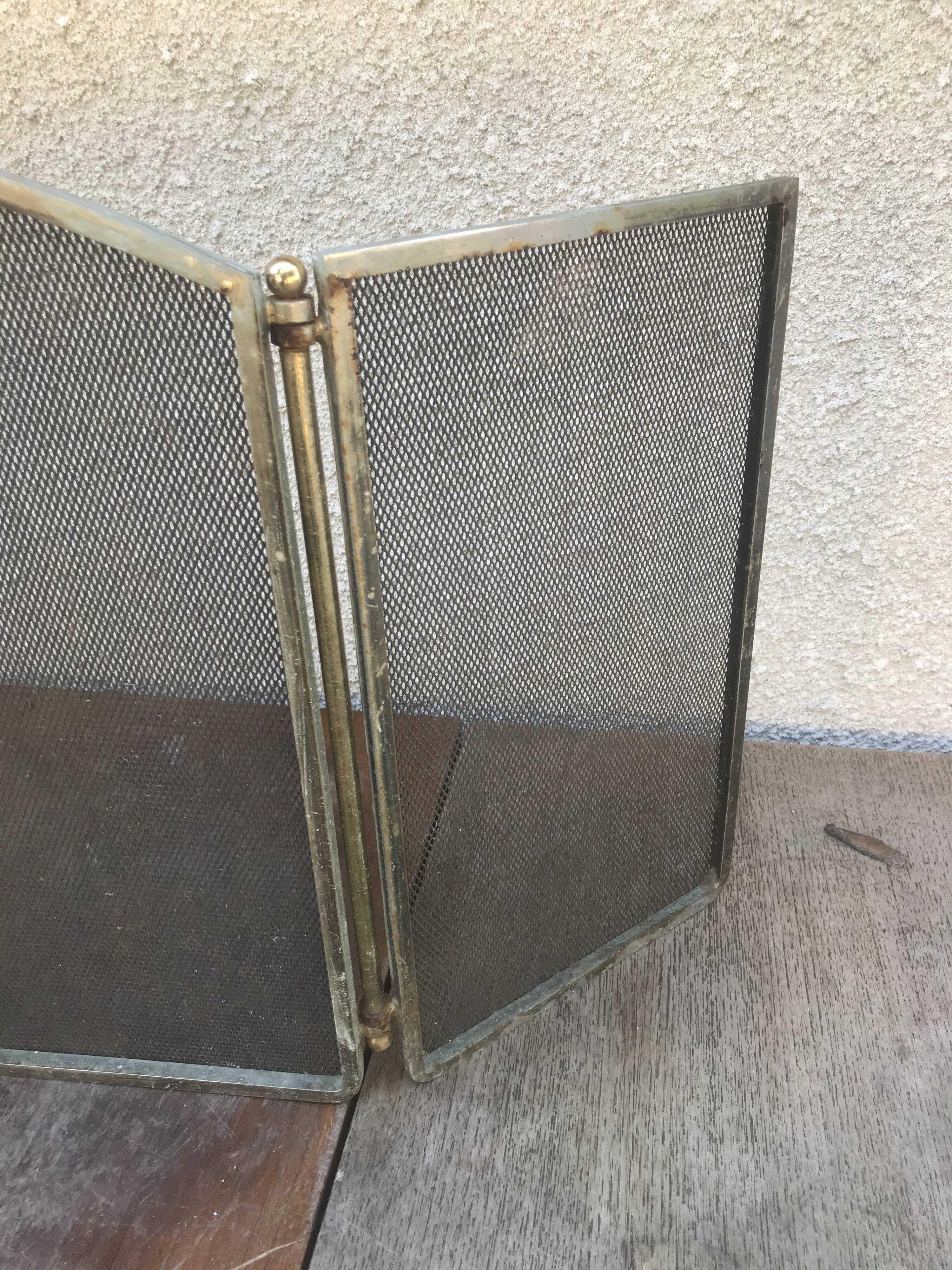 Former Firewall 3 Laiton Panels - Deco Grill Vintage Chimney