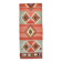 5x11 Kilim Long Wide Faded Samon Kilim Rug, Rare Style Anatolian Flatweave