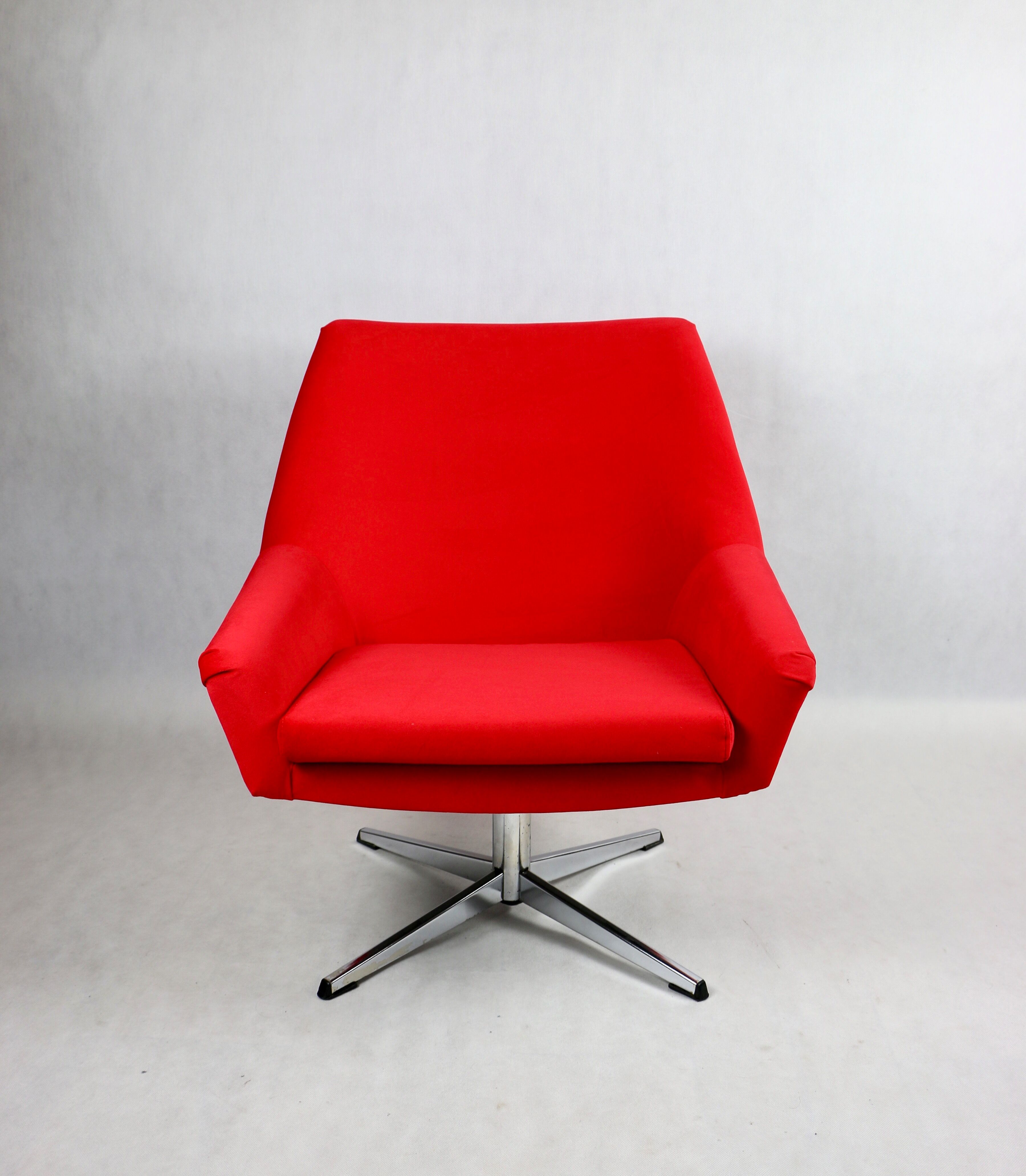 Red Swivel Chair
