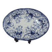 Creil & Montereau Flora Oval Dish