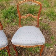 Paire de chaises Louis XV