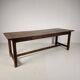 French Oak Farmhouse Table, 19th Century