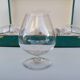 Box of 6 digestive glasses in lorraine crystal 50