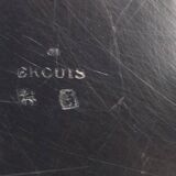 Bread plate or bottle coaster - Ercuis goldsmith