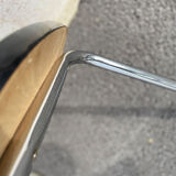 Black marbled formica chairs