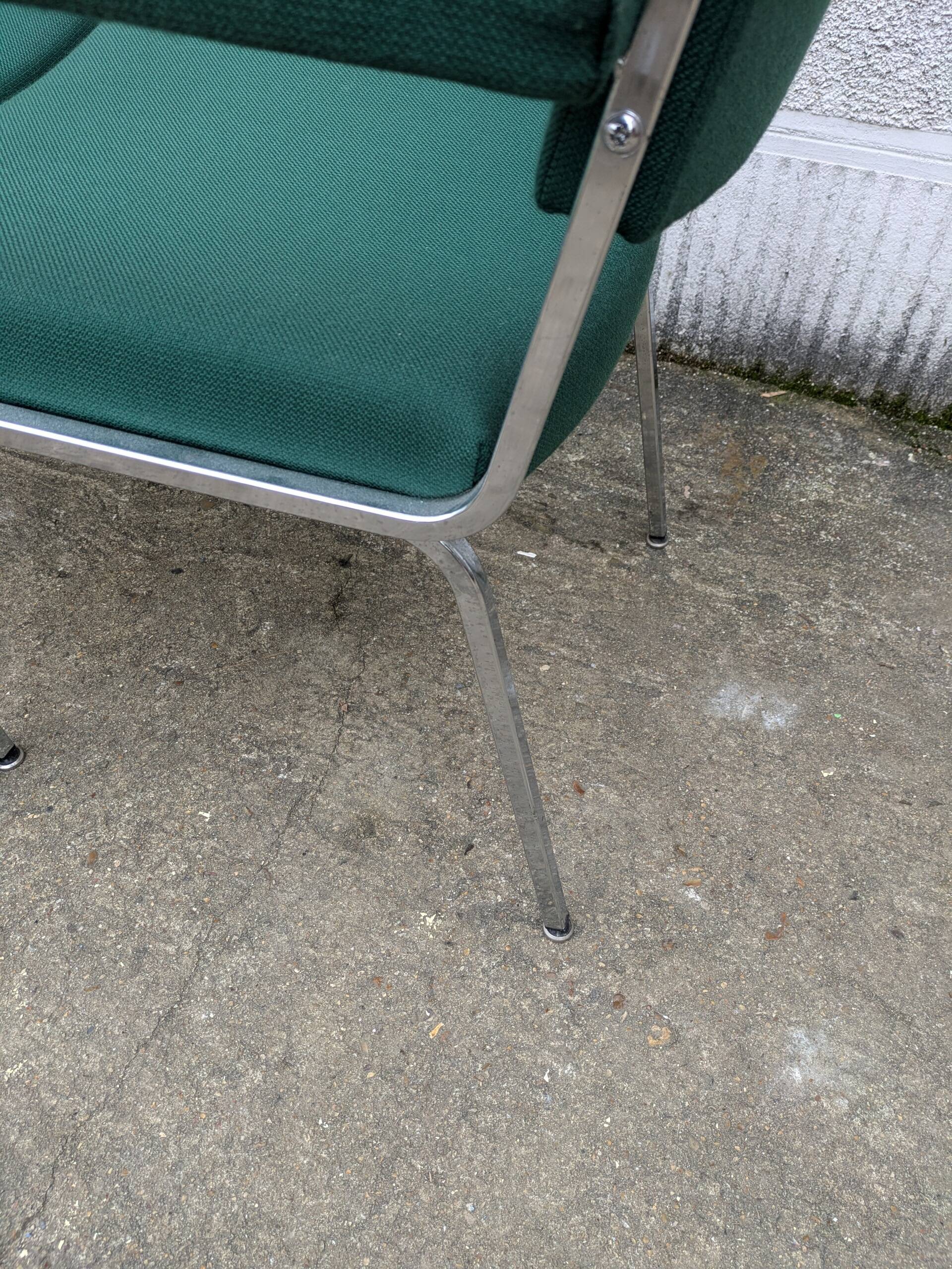 Pair of designer armchairs