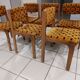 Suite de 6 chaises Baumann vintage années 1970