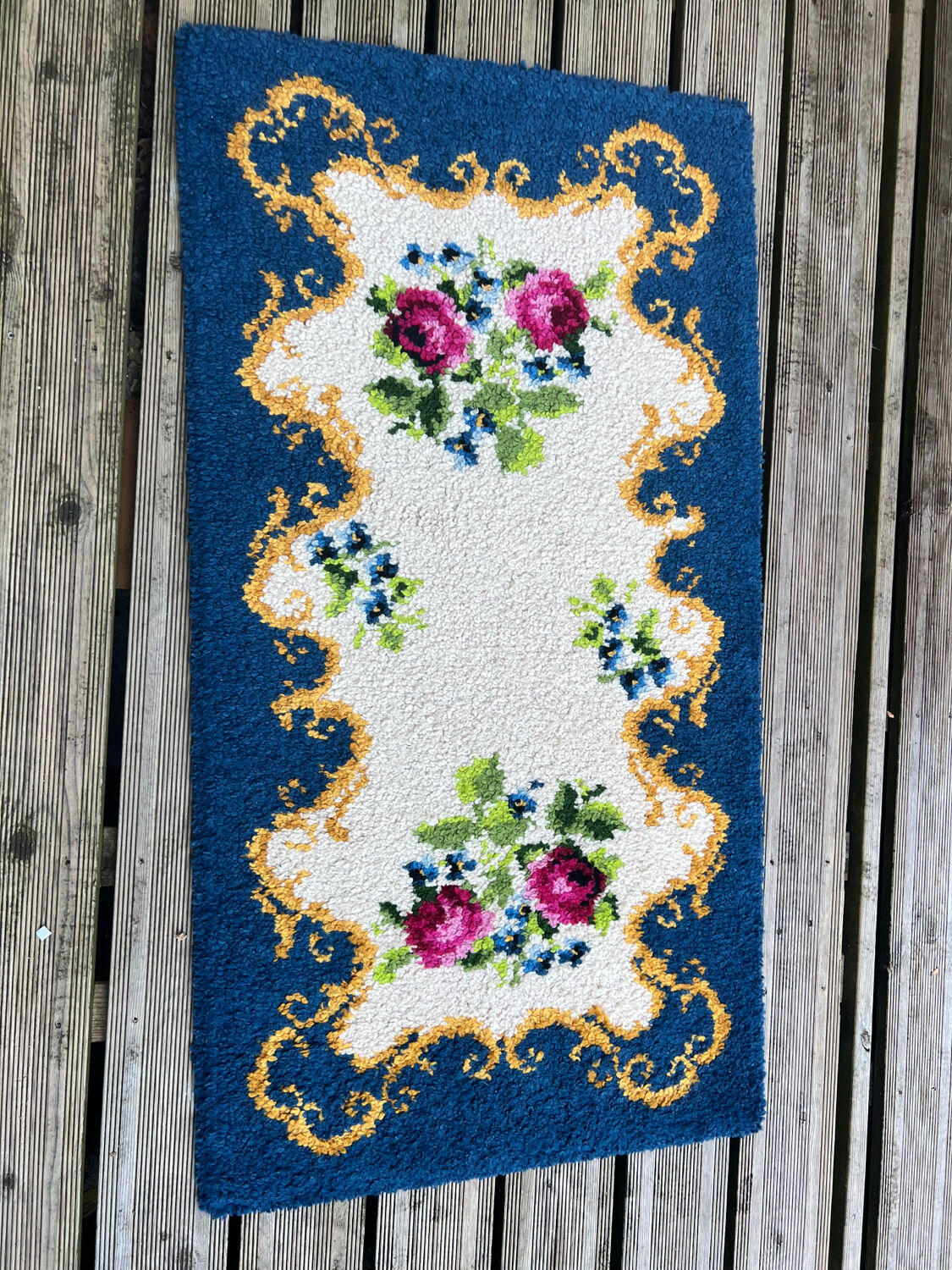 Vintage wool rug