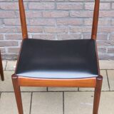 Rosewood Astrid Dining Chairs by Oswald Vermaercke for V-Form, 1962, Set of 5