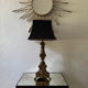 Antique church candlestick lamp