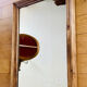 Large 19th century wall mirror in solid wood (available)