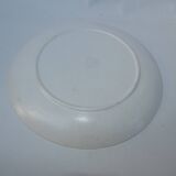 Turquoise ceramic oyster plate signed Niderviller model moss 1950 1960