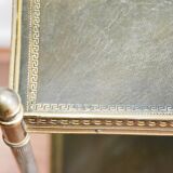 Bedside side brass table
