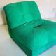70s velvet armchair Roche Bobois