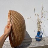 Large round rattan basket