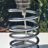Spring lamp and opaline design