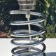 Spring lamp and opaline design