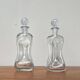 Danish Vintage Kluk Kluk Glass Bottles from Holmegaard, 1970s, Set of 2