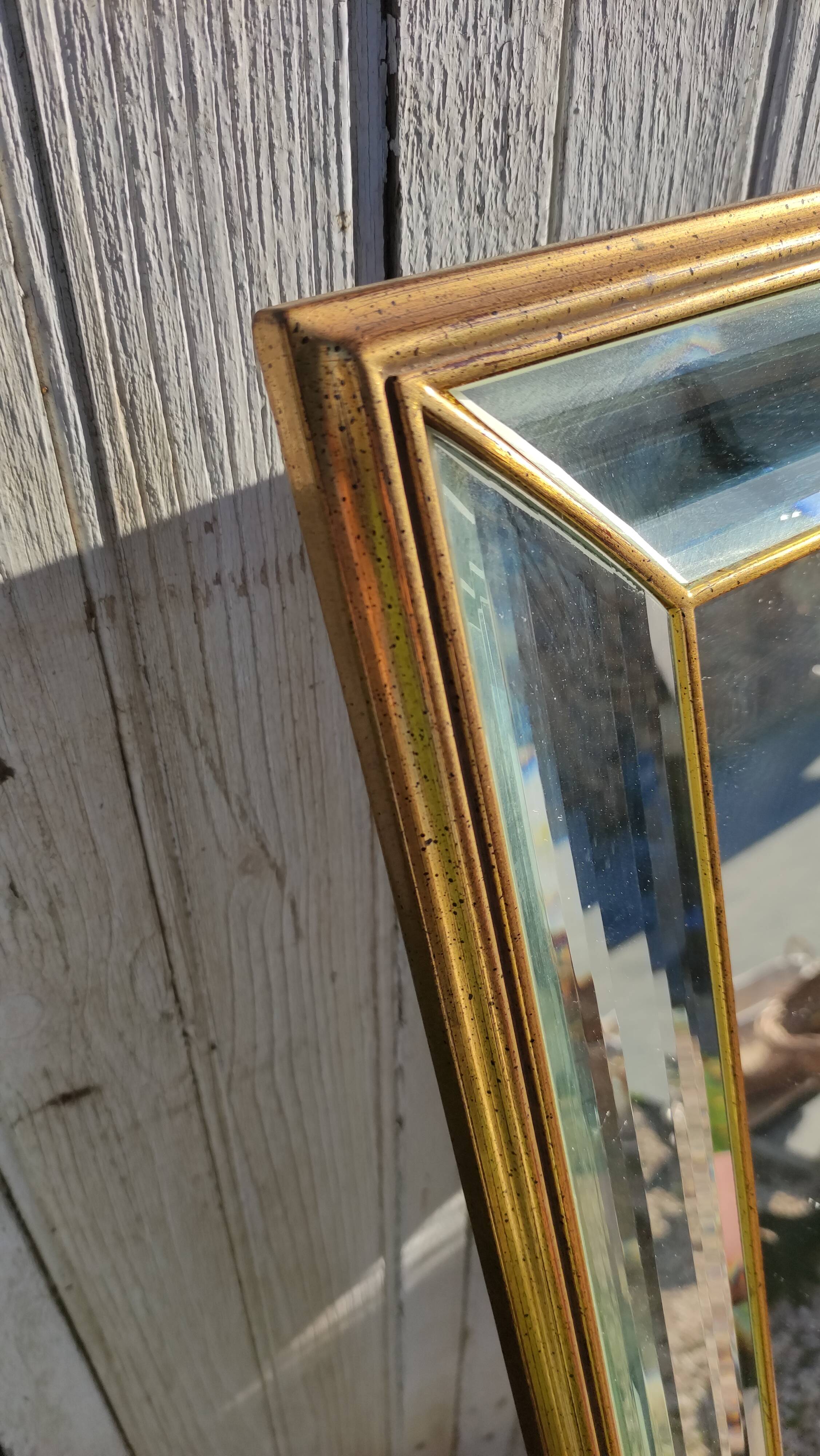 Mirror neoclassica parclose beveled