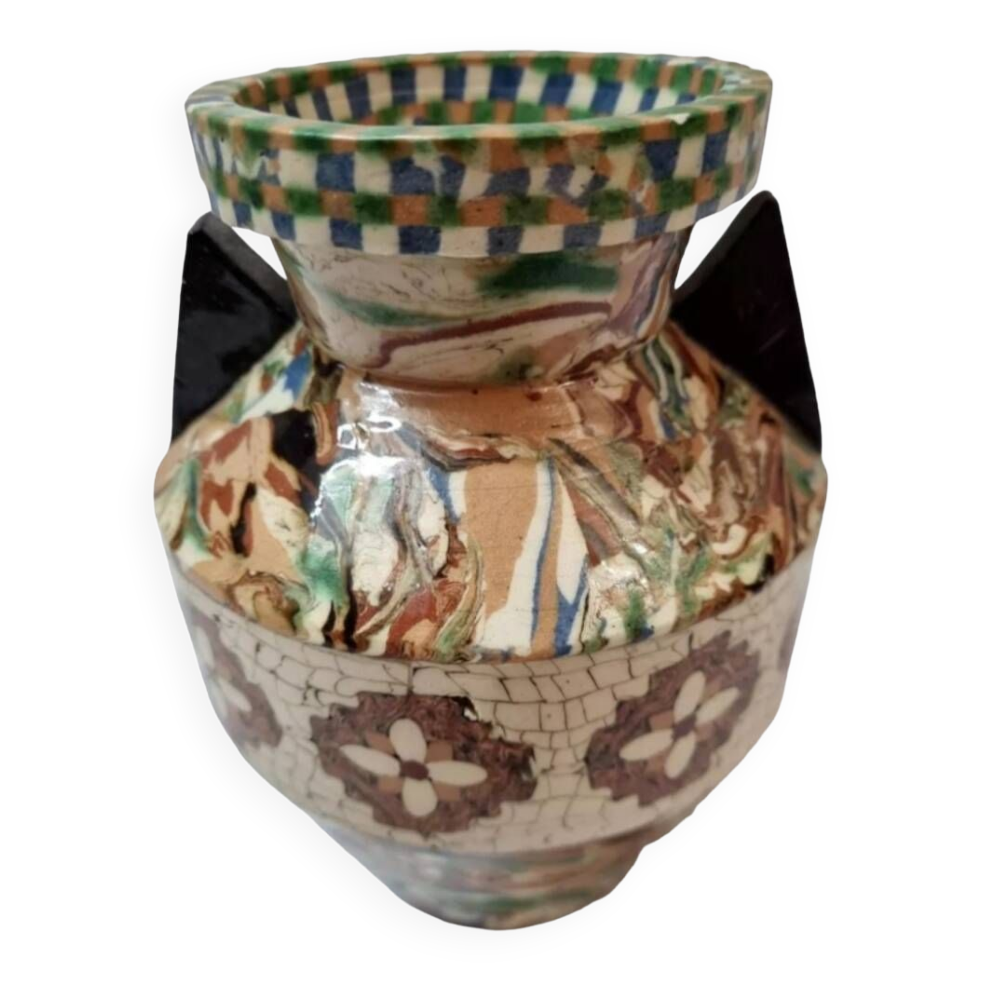 J.Gerbino mosaic vase from 1930