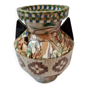 Vase j.Gerbino mosaïque