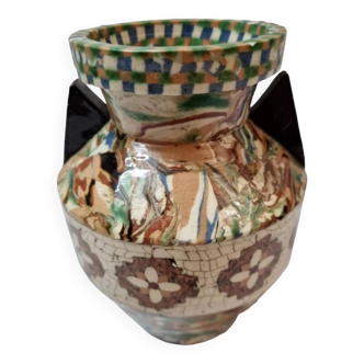 J.Gerbino mosaic vase from 1930