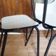 Suite de 4 chaises, années 60/70