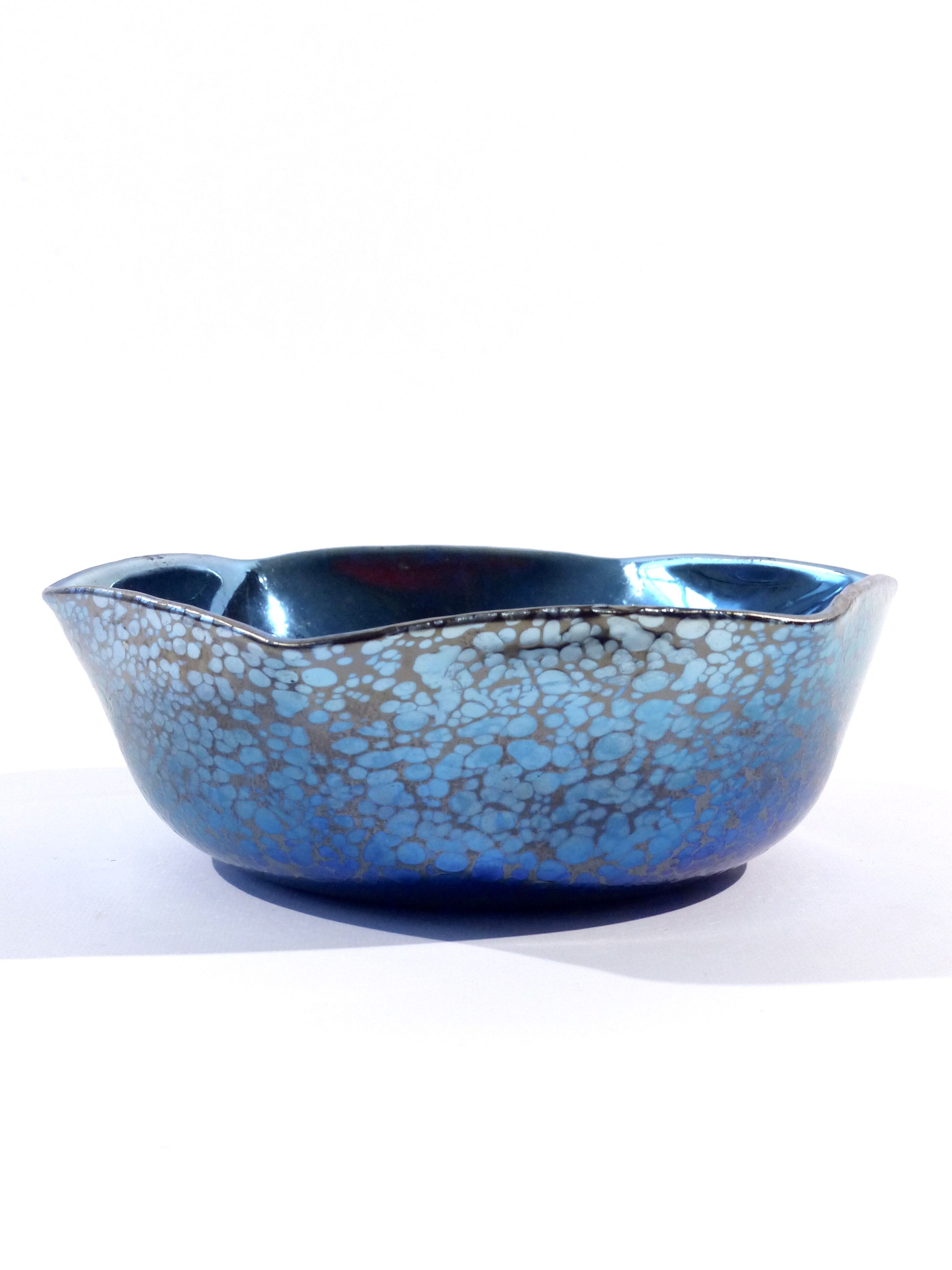 Iridescent dish of malta