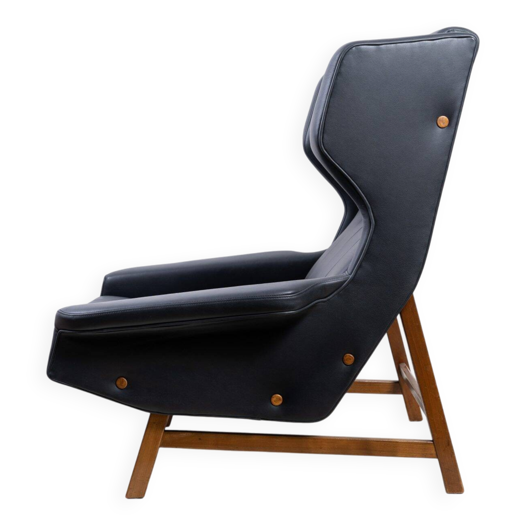 877 Wingback armchair by Gianfranco Frattini for Cassina 1959