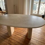 Roche Bobois travertine table