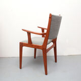 1960s danish armchair teak, Johannes Andersen for Uldum