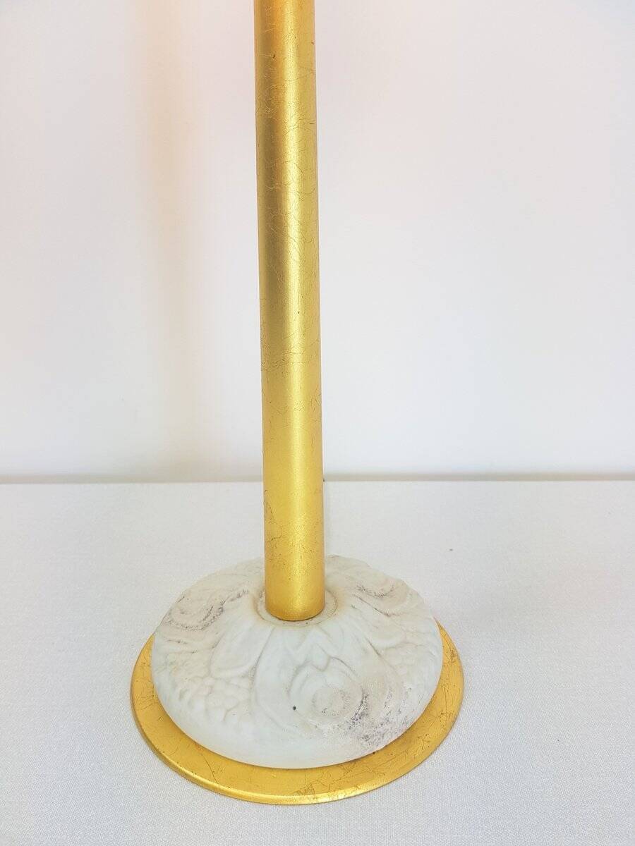 Regency Golden Table Lamp by Giulia Mangani, 1970s