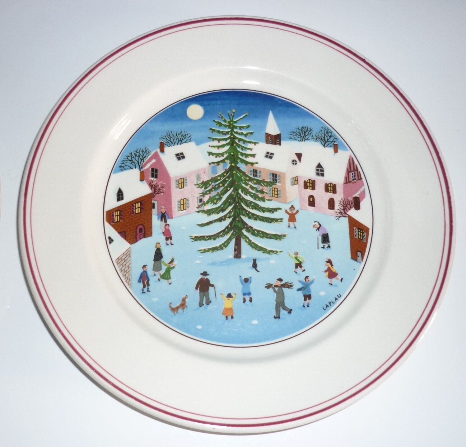 Laplau Naif Christmas V-B Plate