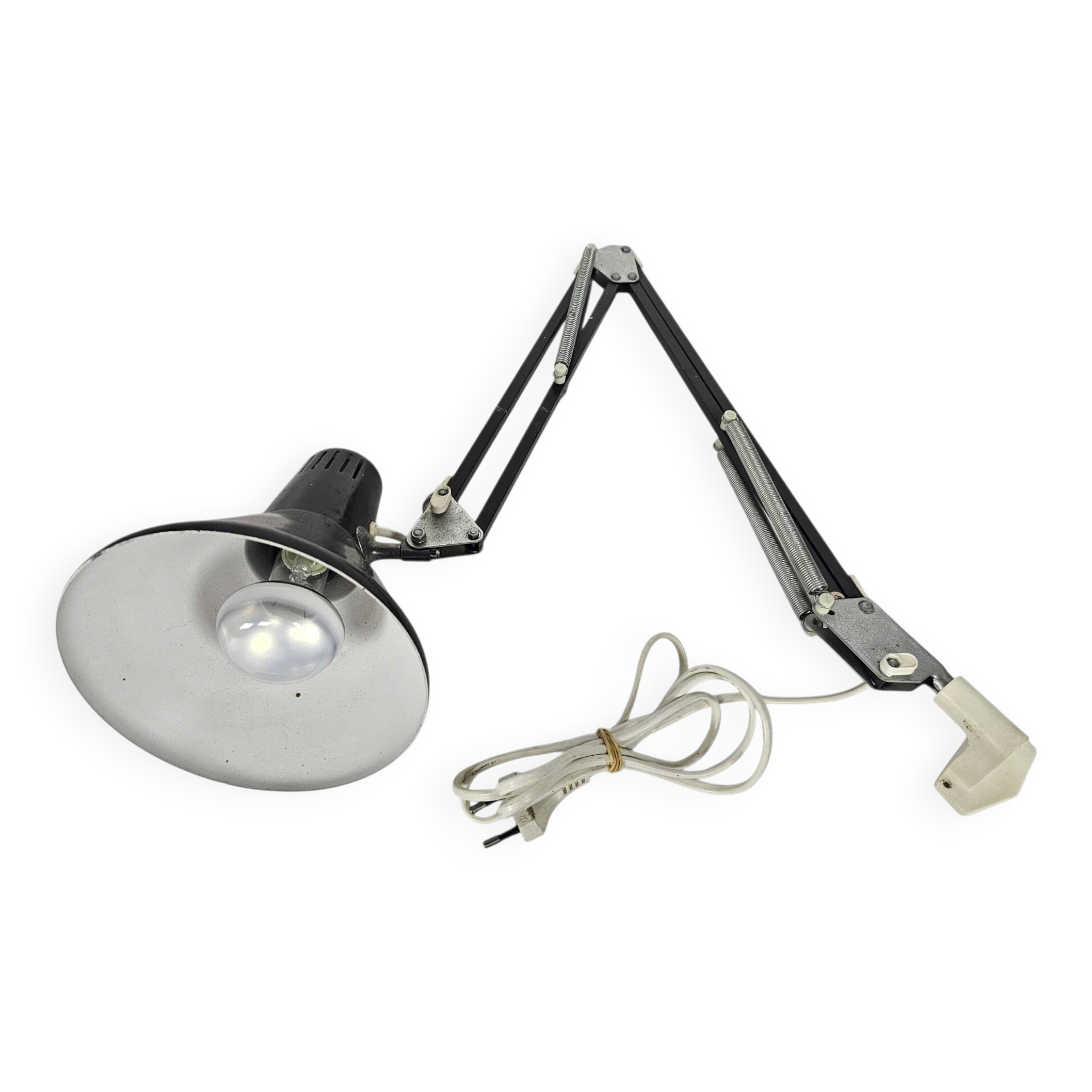 Waso Ledu - WH - wall lamp - architect's lamp - Sweden - 1980s