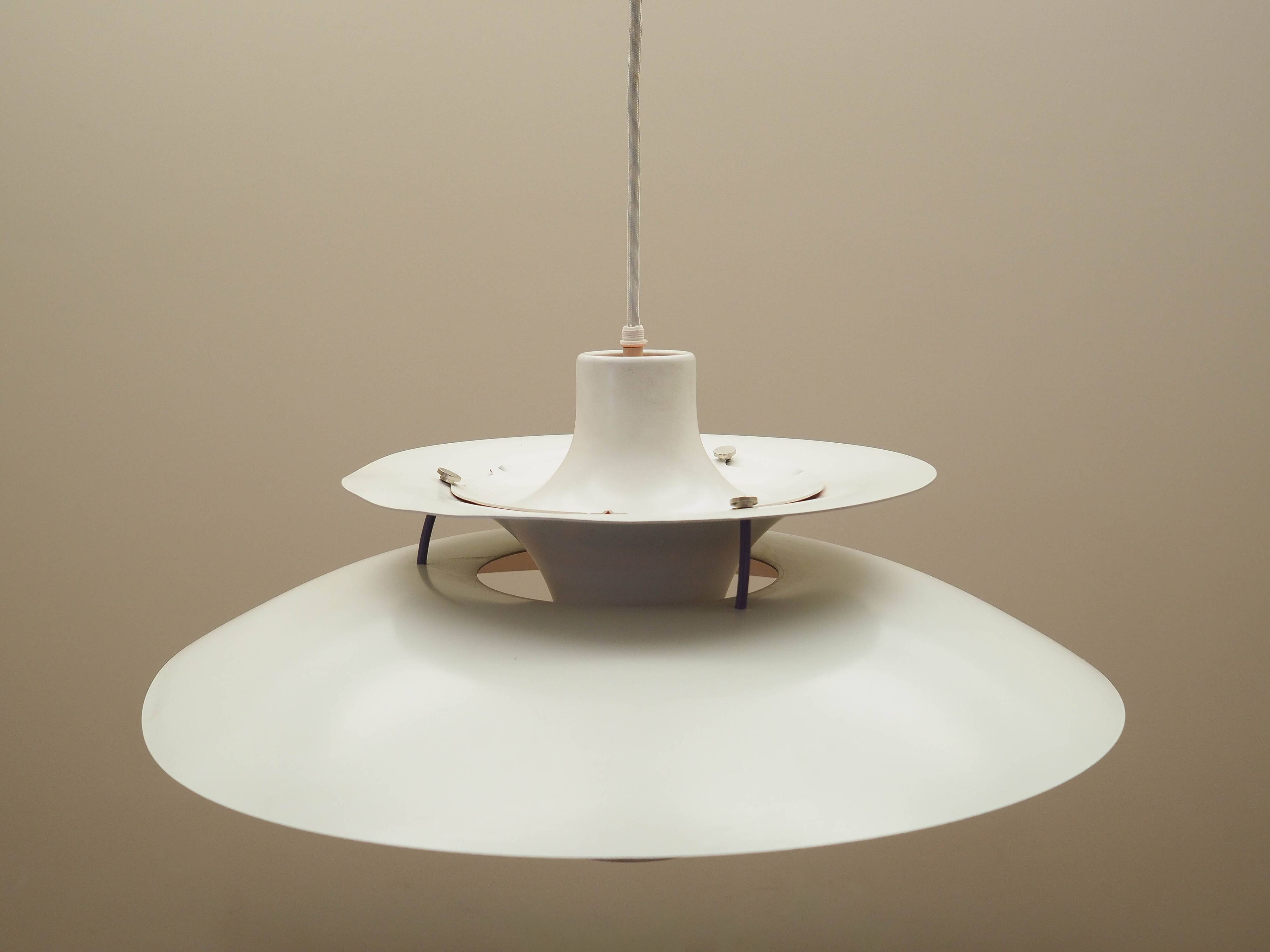 Pendant lamp PH5, Danish design, 1970s, manufacturer: Louis Poulsen