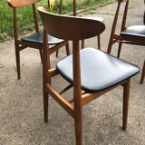 Baumann model Unicorn set of 4 chairs