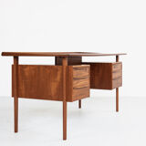 Desk in teak by Peter Løvig Nielsen