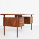Desk in teak by Peter Løvig Nielsen