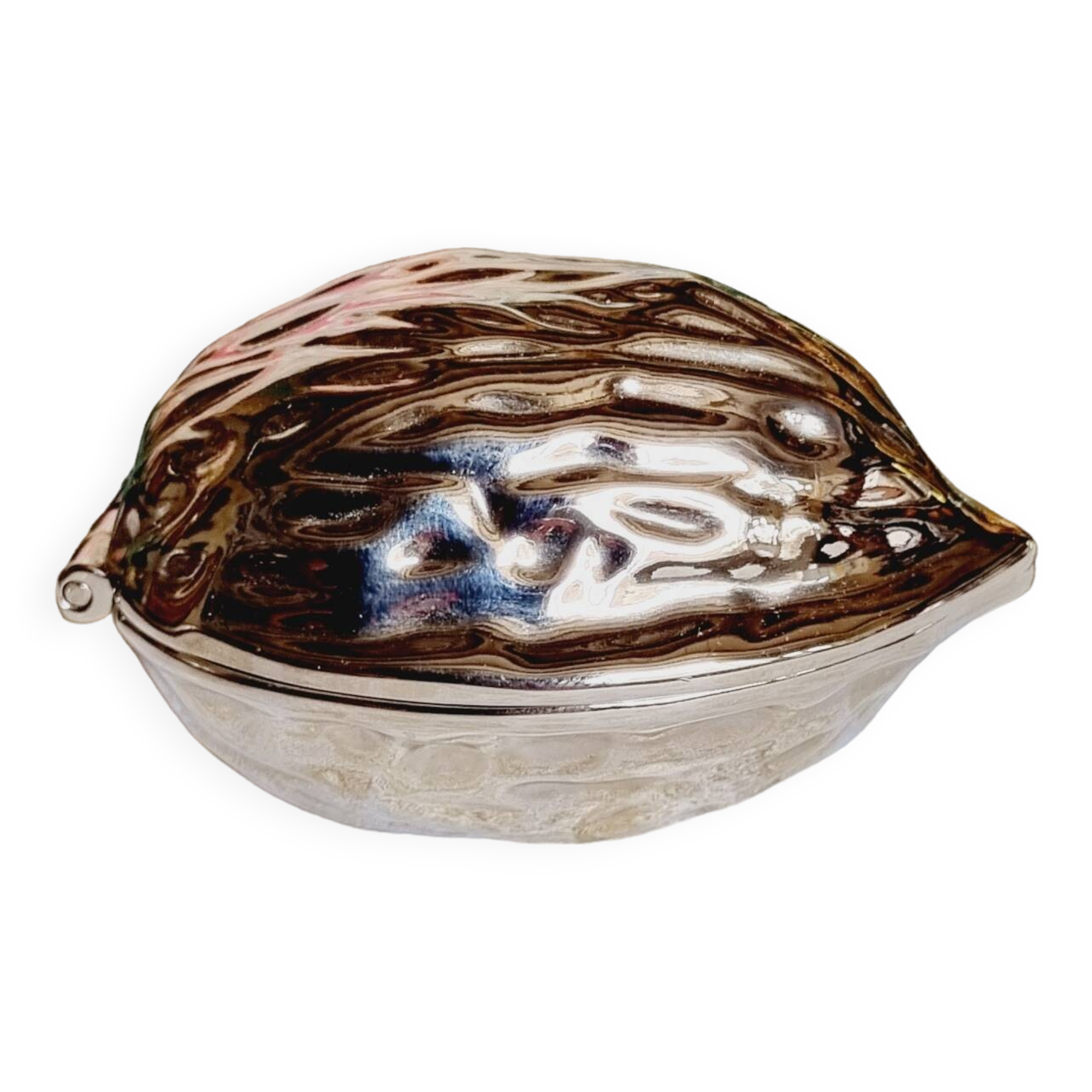 Casse noix métal argenté