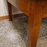 Table basse en merisier
